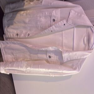 White Denim Jacket